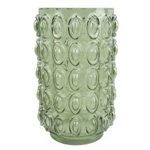 Leaf – Green Retro Bubble Vase – 30cm x 18cm x 18cm – Indoor Use