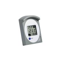 Termometro TFA Dostmann 30.1017.10 Grigio – Batteria Stilo (AA) inclusa – Intervallo -20 a +50 °C