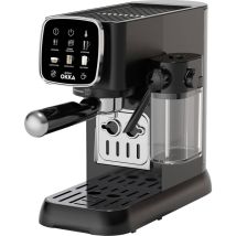 Arzum Ok0032-0500 Macchina Caffè A Filtri Cromo Con Contenitore Latte, Con Ugello Schiumalatte