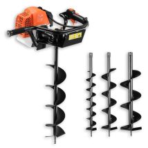 Fuxtec - Fx-eb162 Earth Drill Incl. 100,150,200mm Attachments