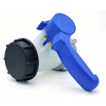 Valvola A Farfalla Aiperq Con Dado Flottante In Alluminio S60x6 Per Serbatoio Ibc Da 1000 Litri