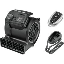 Air Mover Cardio54 Ventilatore Da Palestra Da Pavimento Con Telecomando Ventilatore Da Bicicletta Silenzioso, 3 Livelli Asciugatrice Per Tappeti, 