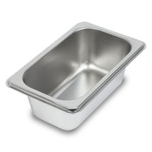Contenitore Gastronorm Gn 1/9 Acciaio Inox 65mm Bagnomaria Cucina Professionale Vertes
