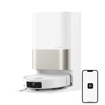 [produit Reconditionné] Dreame X50 Ultra Complete Robot Aspirateur Avec Station, Blanc, 20000 Pa, 6 Cm D'Escalade, Nettoyage À 80°c, 70-79 % Neuve B3