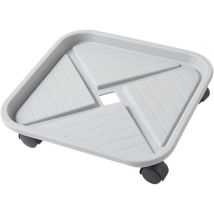 Support De Palette De Plantes Avec Roulettes, Support De Pot De Fleurs Carré Mobile, Chariot De Jardinière, Pour Intérieur Et Extérieur, Maison, 