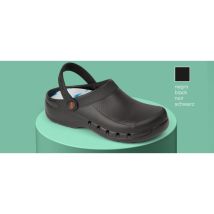 Zueco Para Sanidad Y Hostelería Con Tratamiento Virucida Y Antibacterias Unicolor Dian Eva 35 Negro
