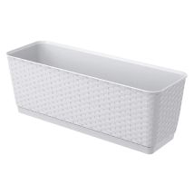 Vaso Ratolla Box 492mm Bianco