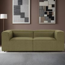 Modulare Bank 2-sitzer Fora Green