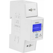 Medidor De Energía Monofásico Ymyny 5-80a 230v 50hz Medidor De Energía Monofásico Con Retroiluminación Lcd, Medidor De Kwh Con Montaje En Riel Din 
