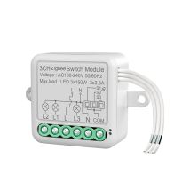 Tuya Smart Switch Zigbee Interrupteur À Distance Module Interrupteur Invisible Zero Fire Interrupteur Caché Minuterie,zigbee Zéro Feu 3 Voies