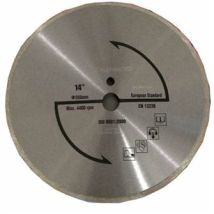 Cross Tools - Trennscheibe 350 X 25,4 X 3 Mm Diamantscheibe Diamanttrennscheibe