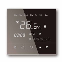 Touch-screen Thermostat Bernstein Wl-6t Schwarz Für Elektrische Fußbodenheizung Mit Twin-technologie