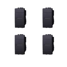 Gloca 4er-set 1p Axial-taster 16a 220v Kompatibel Mit Living-serie