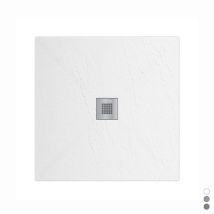 Estasi Quadratische Duschwanne - Tortora 80x80 Cm