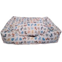 Culla Vienna In Tela Con Stampa Doggy 50 X 40 X 20 Cm Offerta Esclusiva
