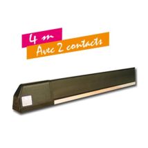 Europe Automatismes - Tranche De Sécurité Homologuée, Prémontée Et Redécoupable Avec 2 Contacts - 4 Mètres Tsc400