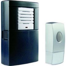 Elro – Brighton Portable Wireless Door Chime – 75m Range – 8 Melodies – 3V Battery Included
