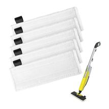 Lot Of 5 Karcher Karcher Steam Cleaner Accessories Velcro Sc5 4 3 2 Mop Cloths - Rwcloth, Microfiber And Wipe