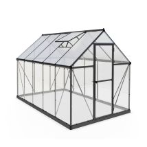 Canopia By Palram - Palram - Canopia Aluminium Gewächshaus Hybrid 610 Grau 306x185x208 Cm