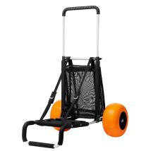 Mophorn Carrello Da Spiaggia Per La Sabbia - 29,9"x 15,4" Piano Di Carico. Carrello Da Sabbia Pieghevole Con Ruote In Schiuma Di 12", 165 Lbs Di 