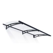 Palram - Canopia Aquila Marquesina Para Puerta 205x91 Cm Transparente