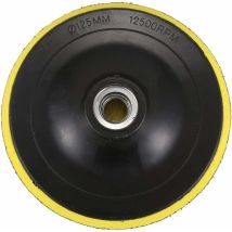 Gp - Shining House Almohadilla De Pulido Con M14 Para Pulidora - Diámetro De Rosca: 125 Mm