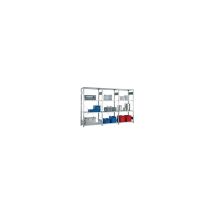 Estante Atornillado H2000xw3000xd400mm Básico / Complementario Marco De Acero Galvanizado 12 Trgf150kg Longitud De La Bahía 1650kg