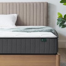Zinus Materasso 160x190 Cm - Altezza 15 Cm - Materassi A Molle Insacchettate E Memory Foam - Materasso Ibrido