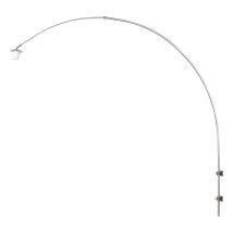 Moderne Wandleuchte Sparkled Light – Edelstahl – E27 – 40W – 145cm Höhe – 115–160cm Länge – 6cm Breite – 160cm Tiefe