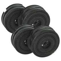 Vhbw 4x Filtro De Carbón Activado Reemplaza Turboair 8718868949233, Cfc0141571, Fc Tt14, Kit0161393, Type 58, Cfc0038000 Para Campanas Cocina