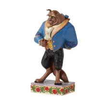 Figura de colección Disney La Bella y la Bestia – 21,5 cm – Enesco