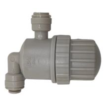 Sumidero Dosificador Osmobac – Sistema de filtración de agua – Tamaño de conexión de entrada – Configuración de accesorios