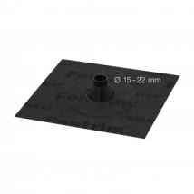 SIGA Fentrim Manschette schwarz 15-22 mm – Abdichten von Rohren und Kabeln – 15 – 22 mm