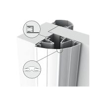 Fingersch.finprotect Plus 5090 L.1930mm Schmal/breit Ku.prof.rollo Weiß Ellen