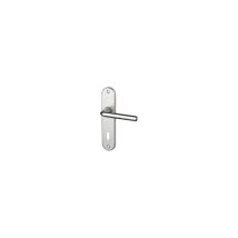 Ouvre&Deco – Conjunto de manija de puerta – Aluminio plateado – Distancia central 165 mm