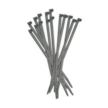 Fasceta de cableado negra 140x3,5 mm – Poliamida 6.6 – 100 piezas – Resistente a rayos UV
