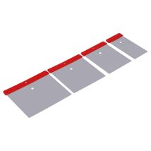 Spatola Per Pittura In Acciaio Inox - Set Di 4 Spatole Per Lavori Di Precisione - Spatola Per Carrozzeria - Prodotto In Germania - Helpmate
