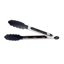 Zipp Zapp Zange 27 cm – Edelstahl und hitzebeständiger Kunststoff – Spülmaschinengeeignet – Grillen, Servieren, Braten