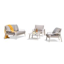 Ibiza - Salotto Da Giardino 5 Posti In Alluminio - Paris Garden