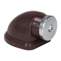 Fermaporta Magnetico 011/572/2 H.38mm Ku.grau Fissaggio Tassello Schnegel