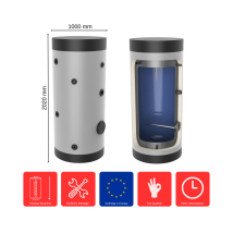 Brauchwasserspeicher 1000 L Sp-0-1000 Standspeicher Warmwasserspeicher Boiler