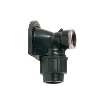 Winkelmischstück Mit 90° Für Weibliches Gewinde Zur Wandbefestigung 25 Mm X ¾ Zoll