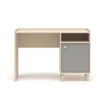 Scrivania Alycia beige e grigio – Legno Compensato – 120 x 58 x 80 cm – Carico massimo 30 kg – Design elegante e funzionale