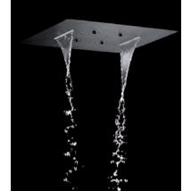 Imex - Rociador Rectangular 3 Vías Con Premarco Negro Mate [ ]