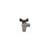 Vanne À Boisseau Sphérique Carrée Fil. M Att. M Pour Tuyau Flexible Uni 9891