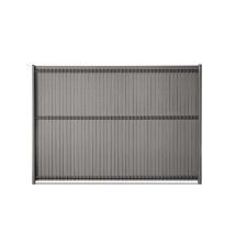 Gardenode - Kit De Ocultación Composite Premium V24 - Gris Cuarzo 2,5m Largo X 1,5m De Altura