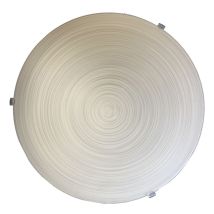 Gisella Deckenleuchte 30 cm – Elegantes Design – Glas und Metall – E27-Fassung – Max. 57 Watt – Innenbeleuchtung