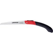 Sierra plegable – hoja cromo duro 240 mm – bloqueo de seguridad – agarre ergonómico