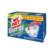 Limpia Wc Polvo Net Energy 4 Uds (60 Grs X 4)