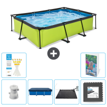 Exit-toys Piscine Exit Rectangulaire - 300x200x65 Cm - 7-pièces S195